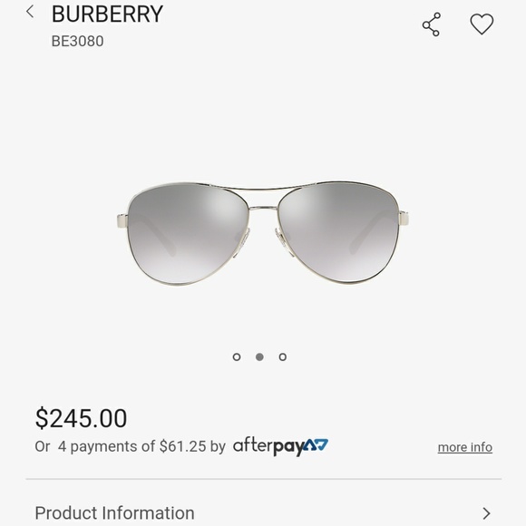 New Burberry Sunglasses - Picture 1 of 8